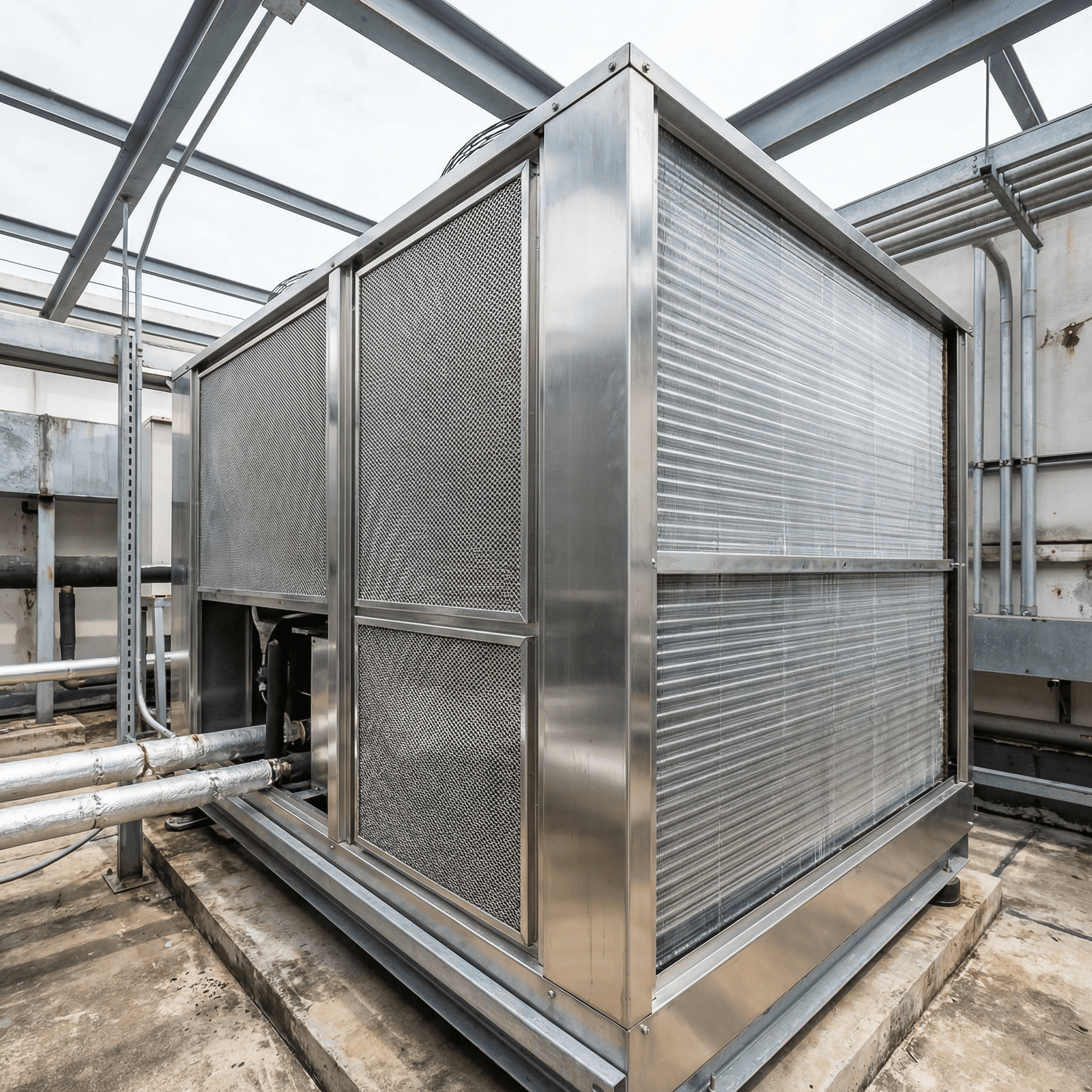 風量が復活し、エネルギー効率が向上したクリーンな内部。